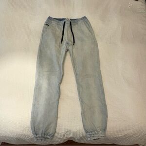 Zanerobe Blue and Gray Jogger Pants